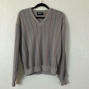 VTG Jantzen Knit Striped Sweater, L